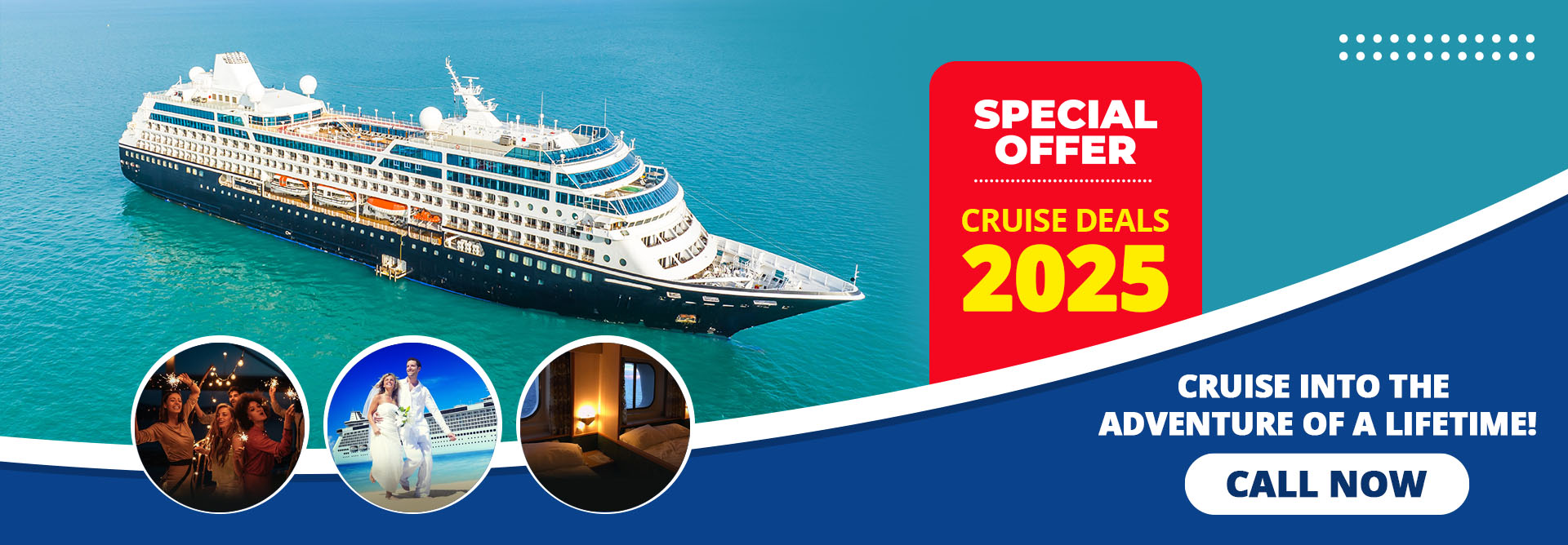 CALL & SAVE: 40% Off Your Dream Cruise!